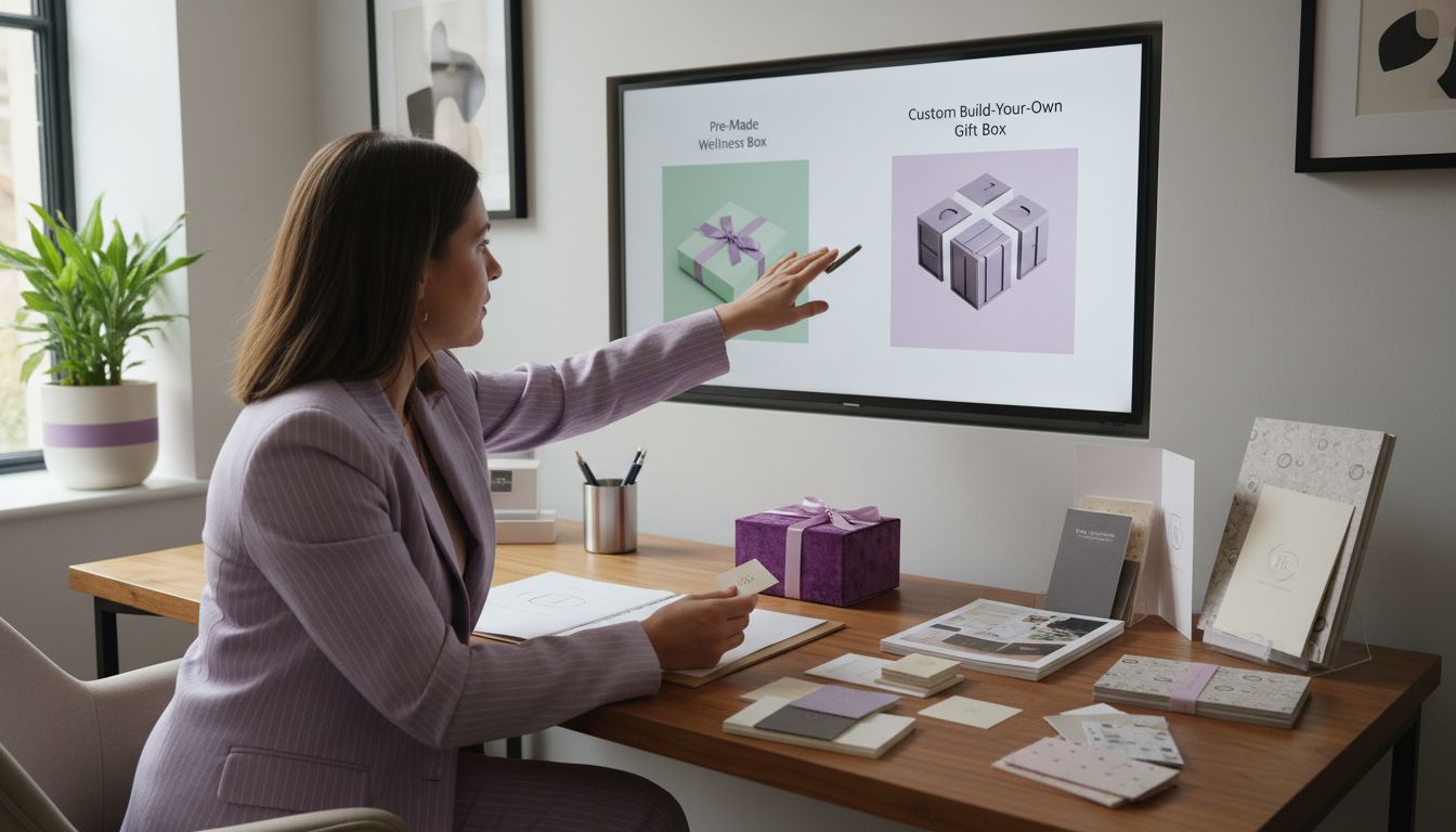 gift box personalization