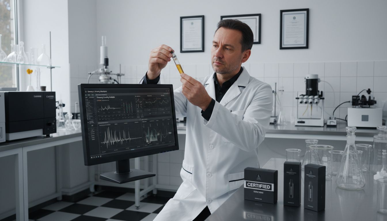 cannabis vape laboratory