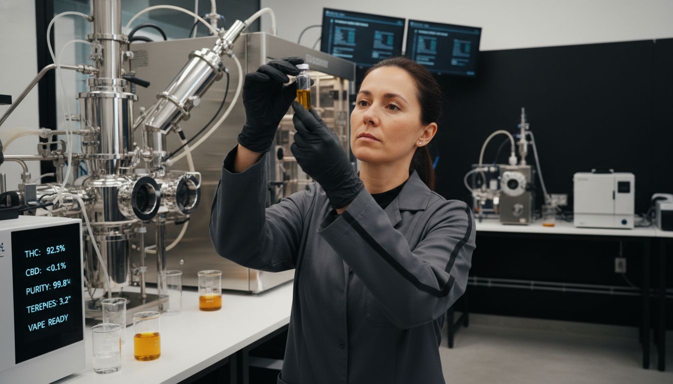 cannabis extraction lab