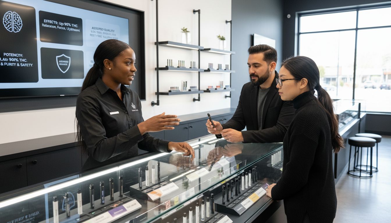 cannabis vape flavor selection