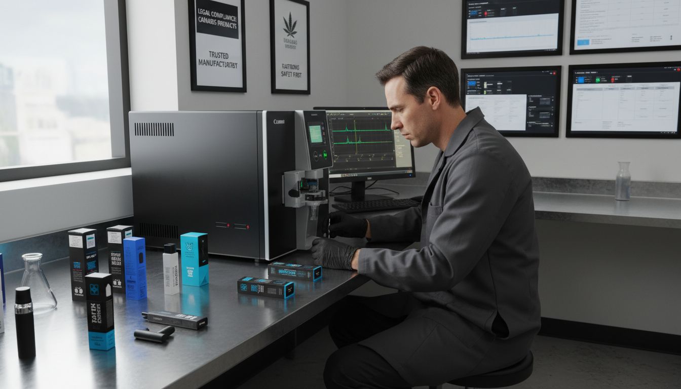 lab testing cannabis vapes
