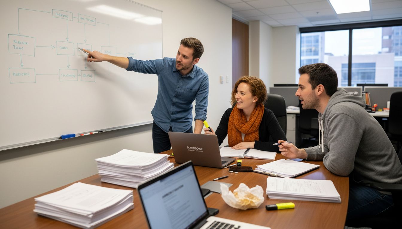 AI training session team collaboration