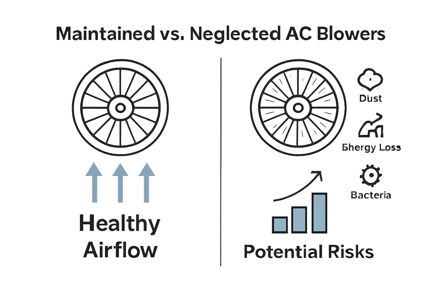 why deep-clean ac blowers