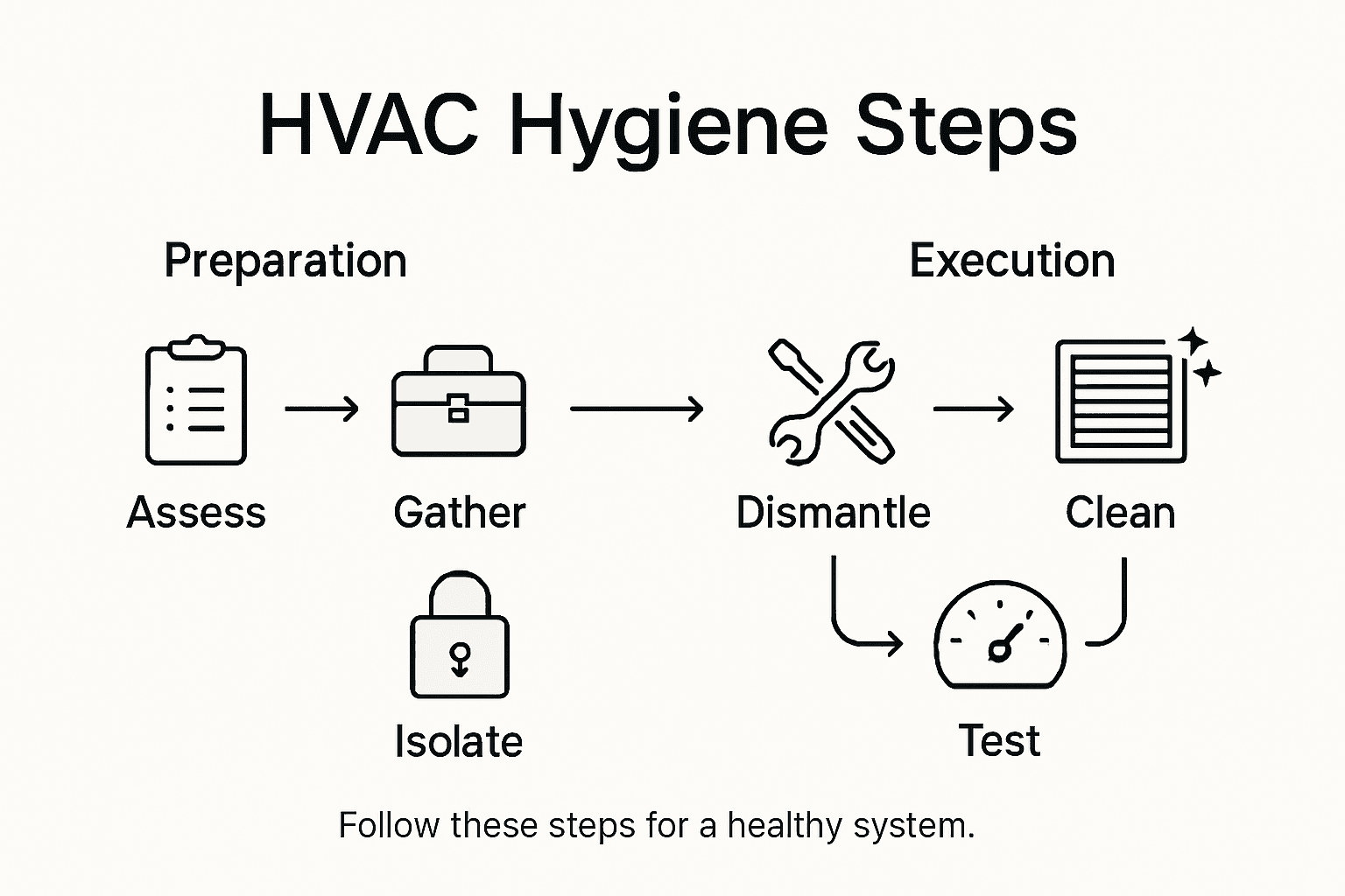hvac hygiene process