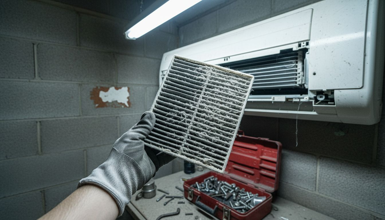 how to clean villa ac