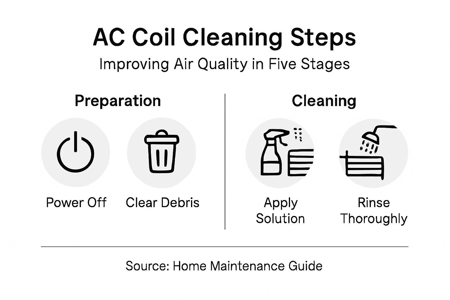 ac coil cleaning procedure