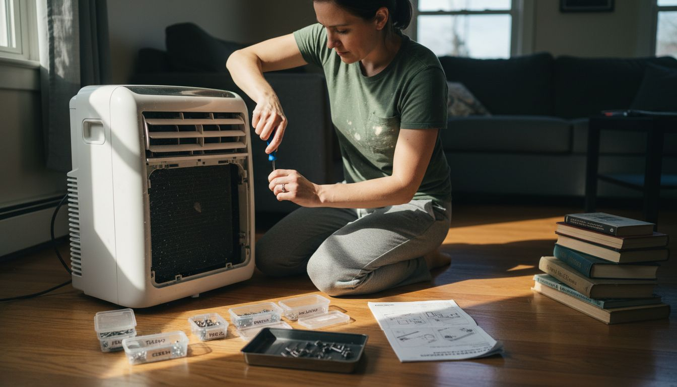 step by step ac disinfection