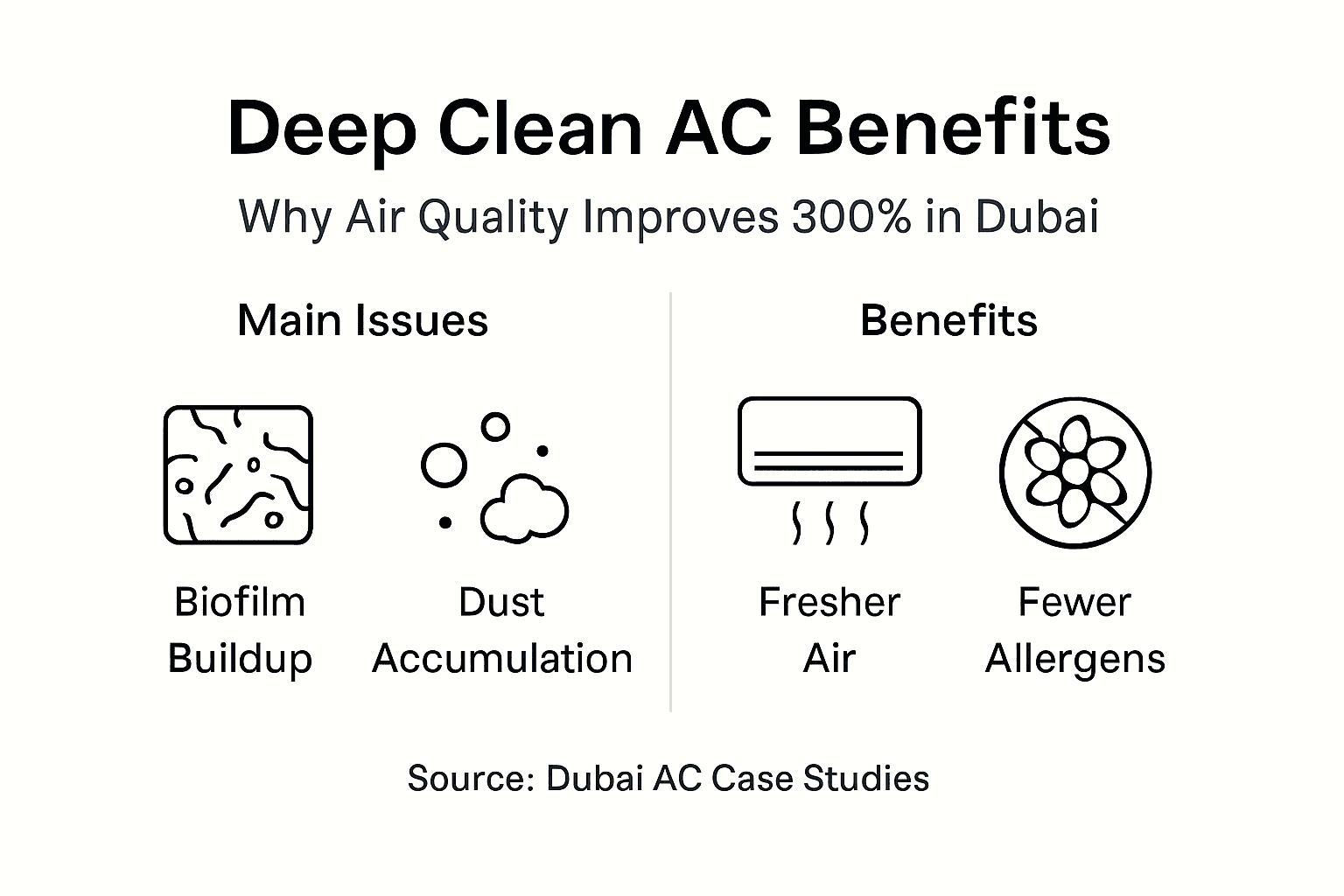 why deep clean ac systems
