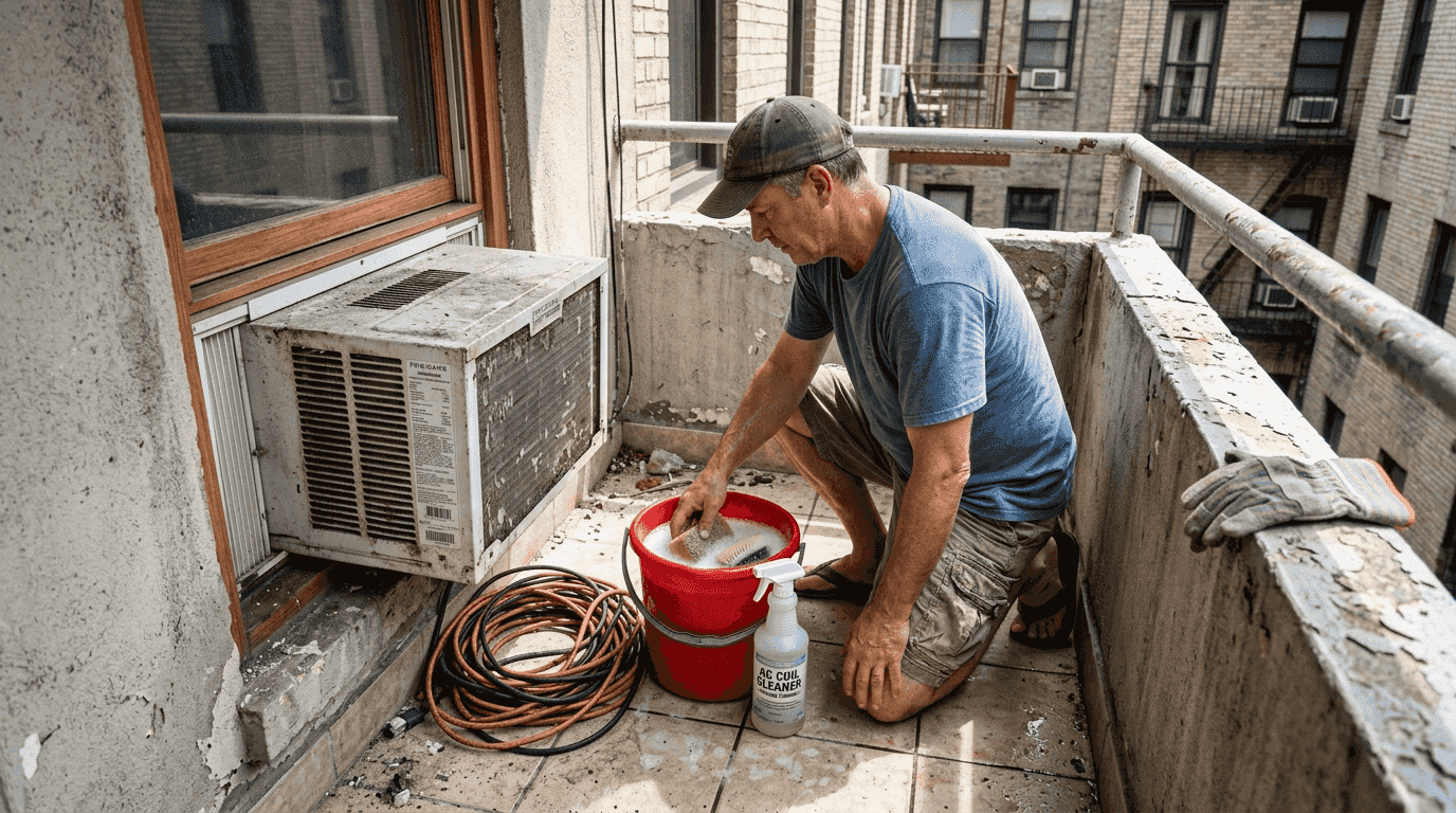 what can you use to clean ac coils