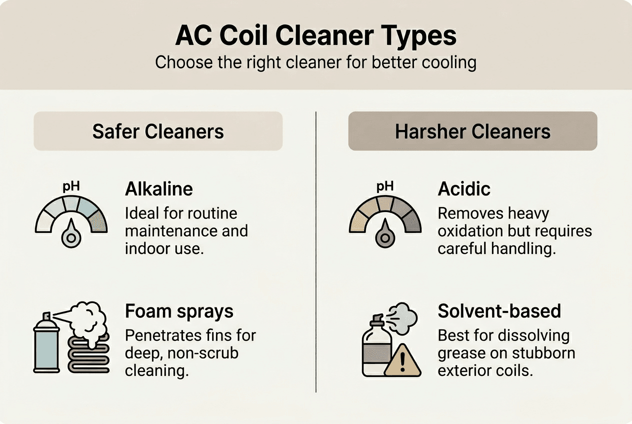 what can you use to clean ac coils