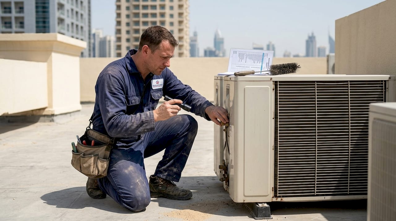 ac maintenance checklist form