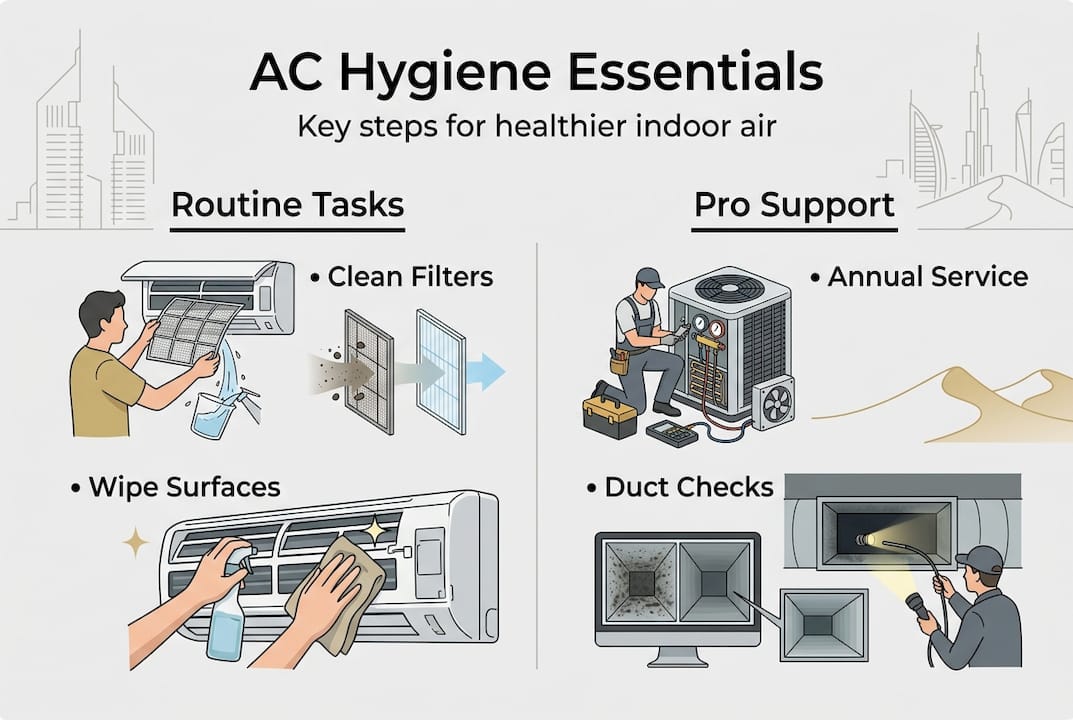 best practices for ac hygiene