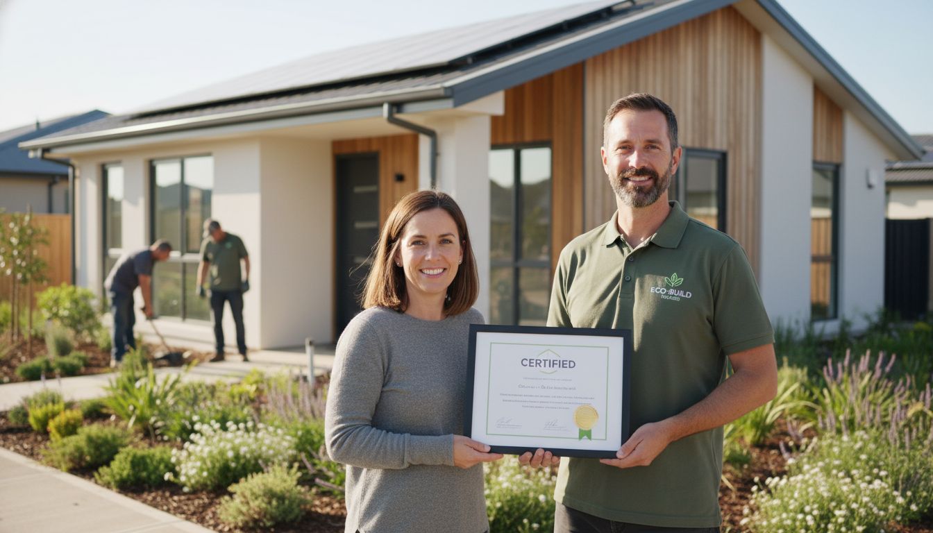builder recognition certificate