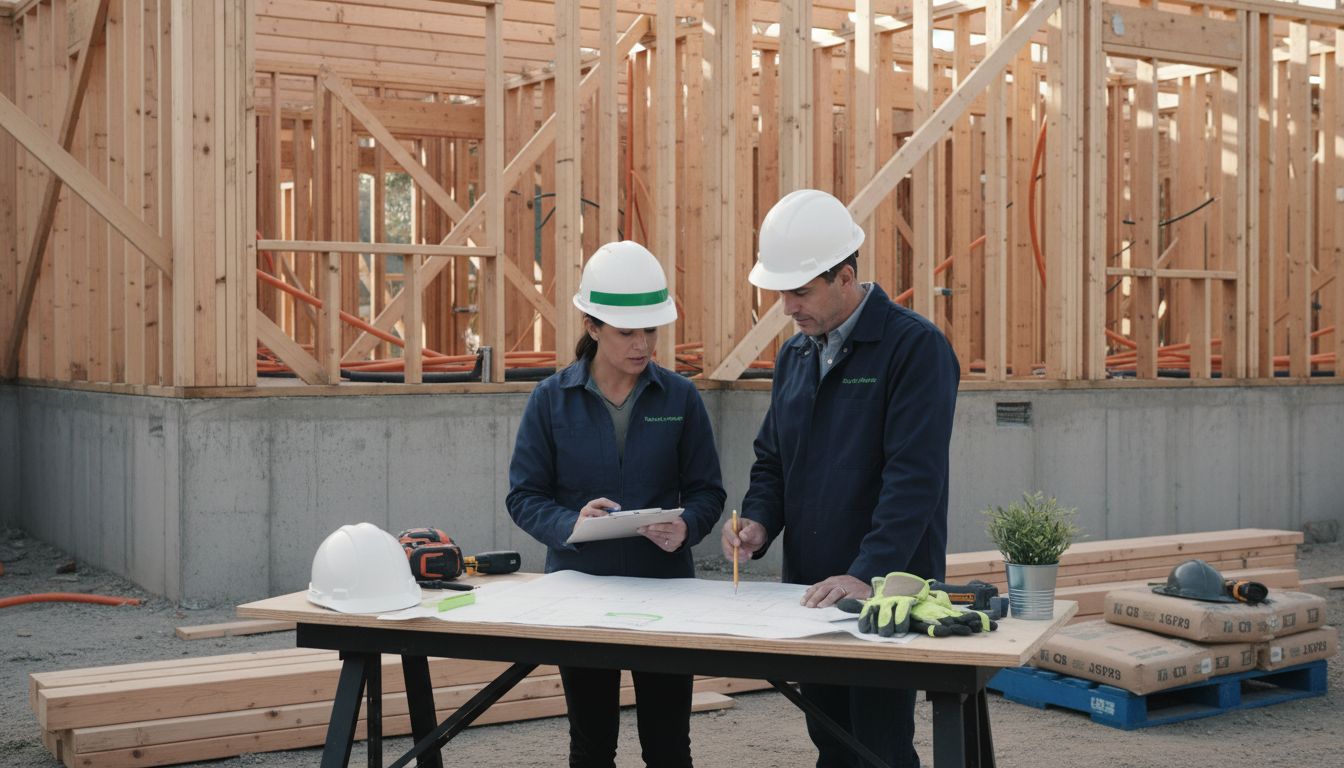 custom home site meeting