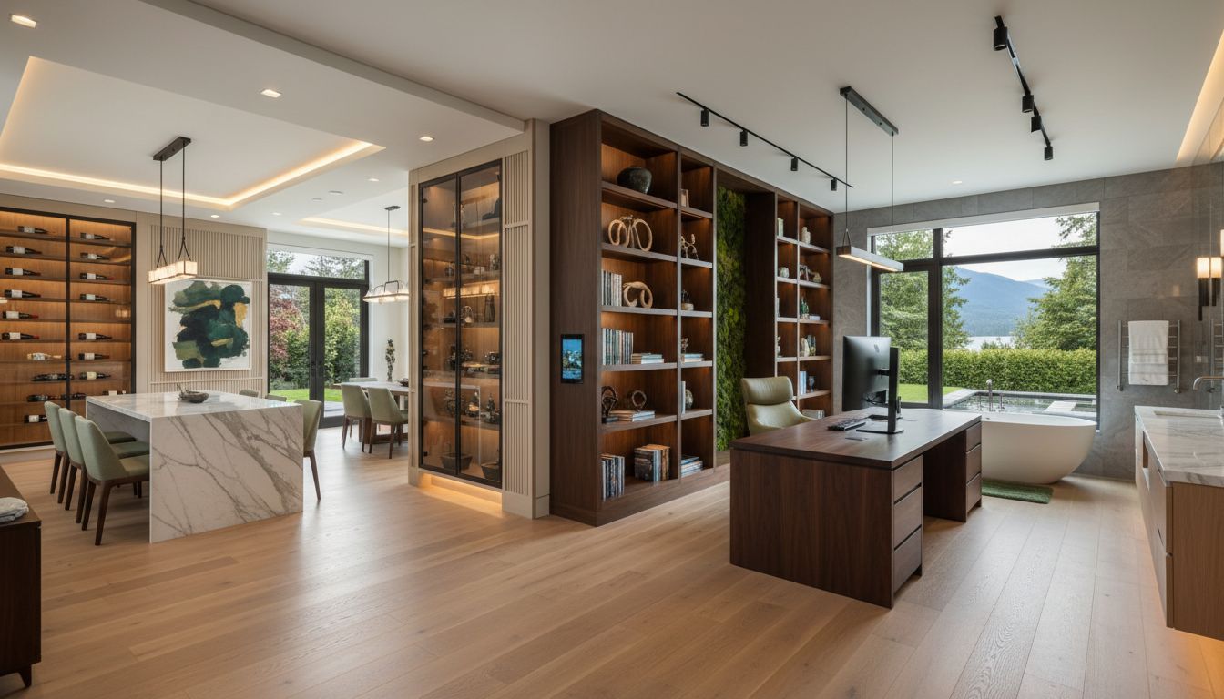 custom home interior