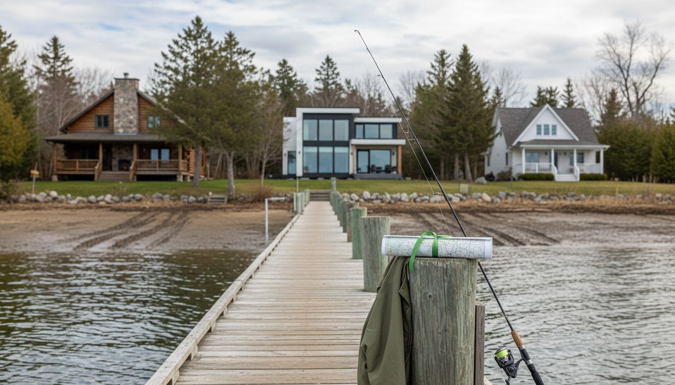 Agent shows variety of Georgian Bay properties