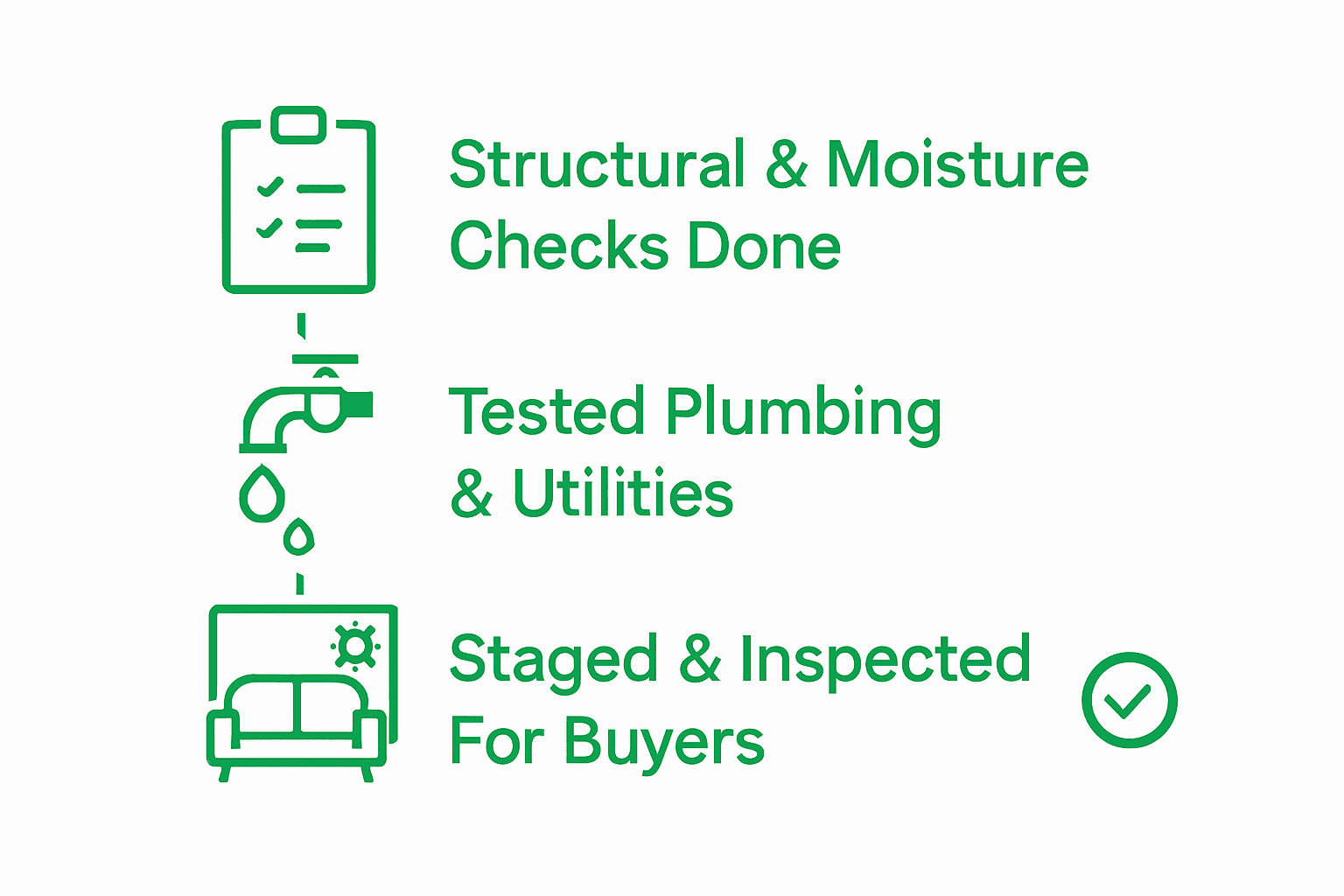 Basement renovation quality check infographic