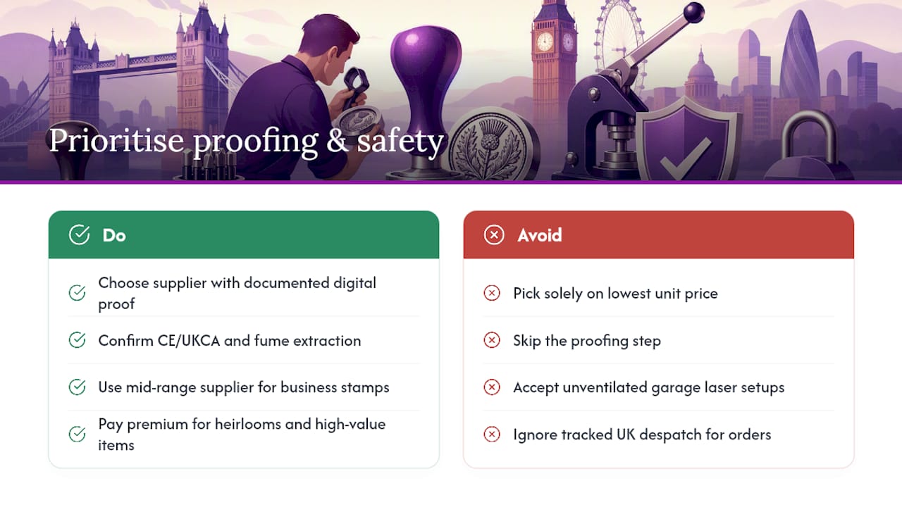 Why proofing and safety matter more than price alone — overview diagram