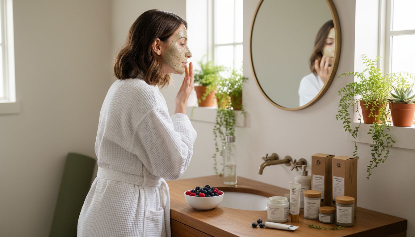 home holistic skincare routine