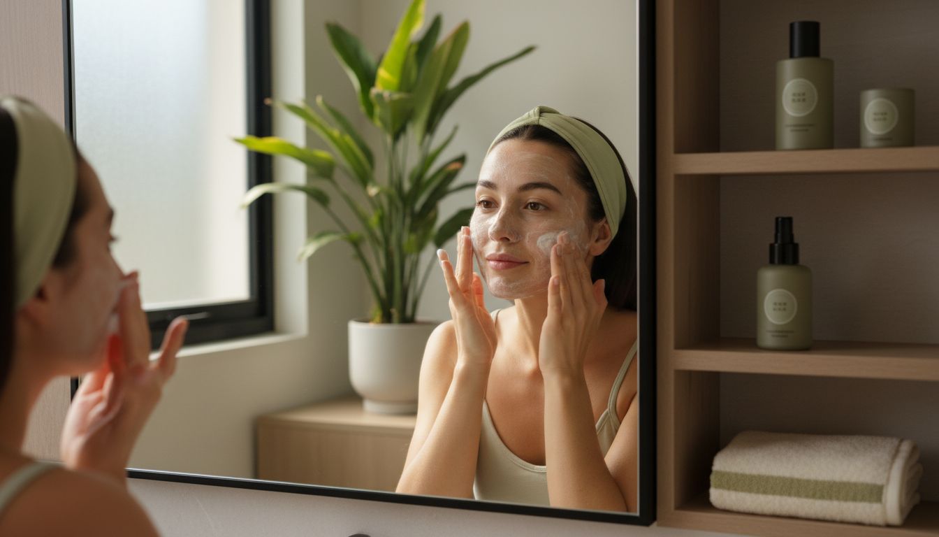 gentle face cleansing