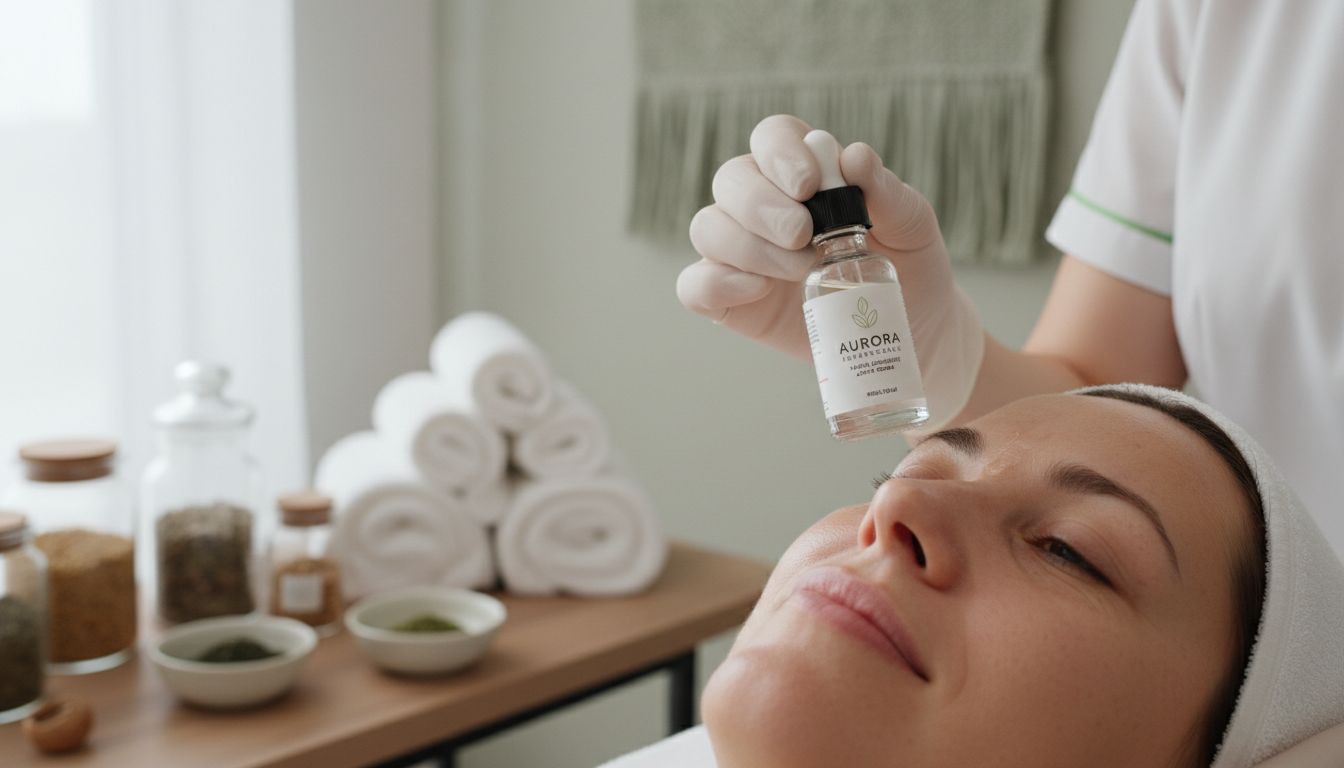 vegan serum application