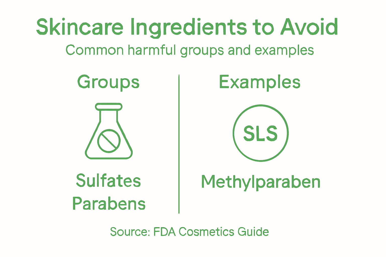 ingredients to avoid in skincare