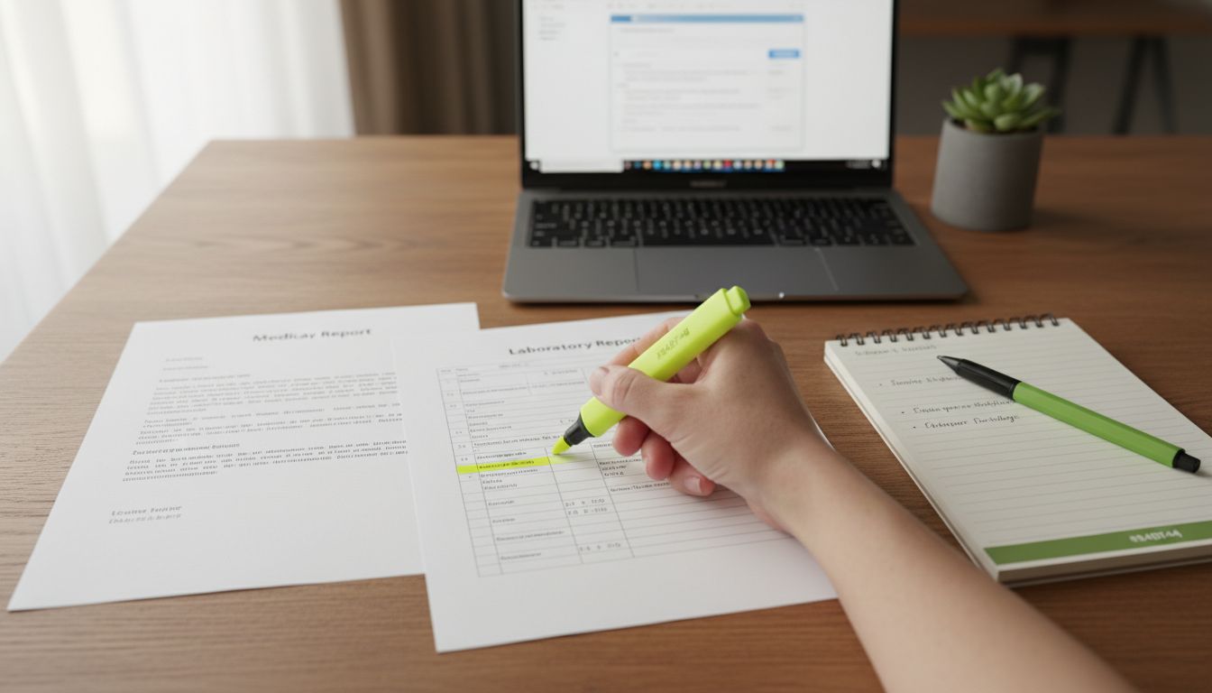 Arztbefund Dokumente Vergleich