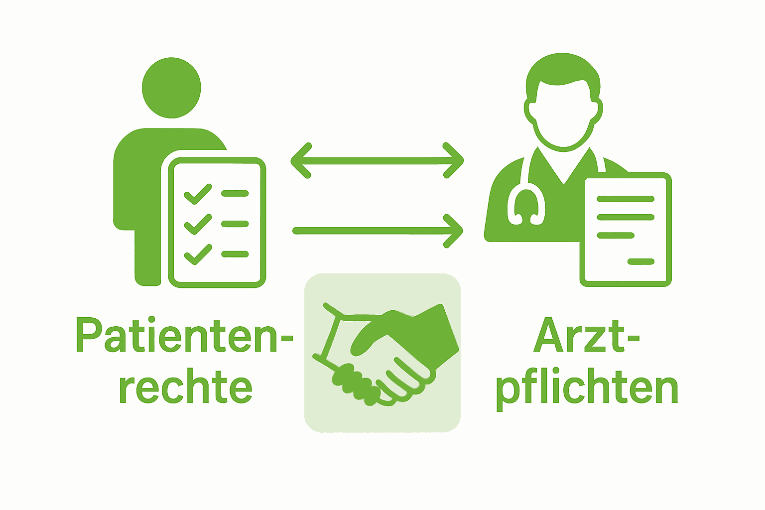 Übersicht zu Patientenrechten und ärztlichen Pflichten