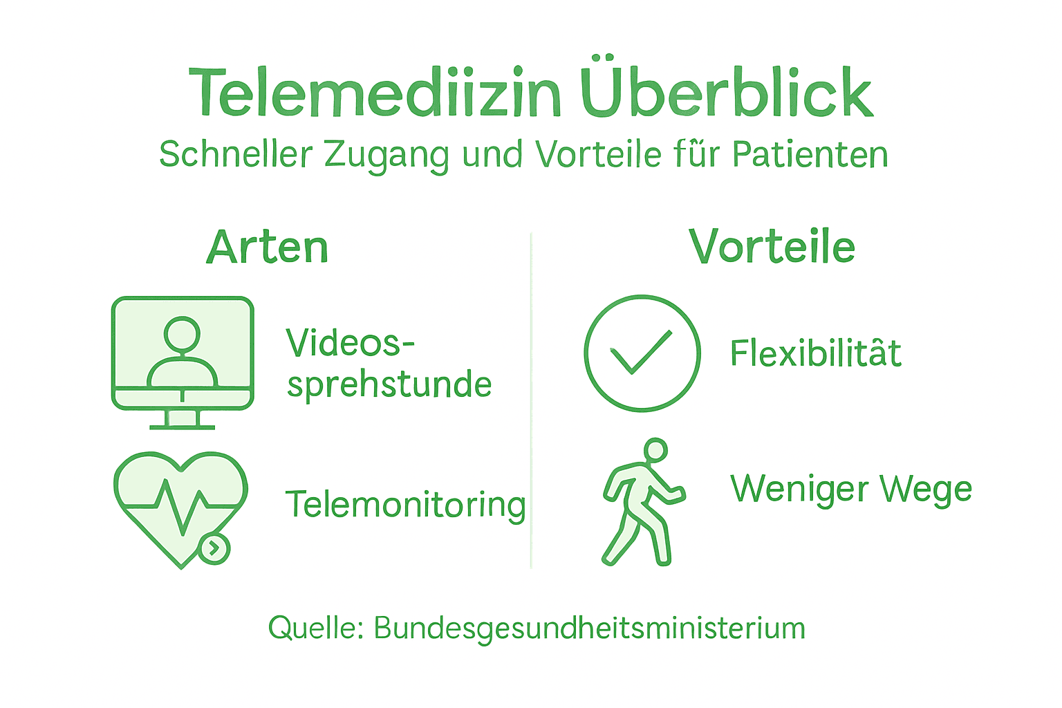 Übersicht: Telemedizin – Formen und Vorteile auf einen Blick