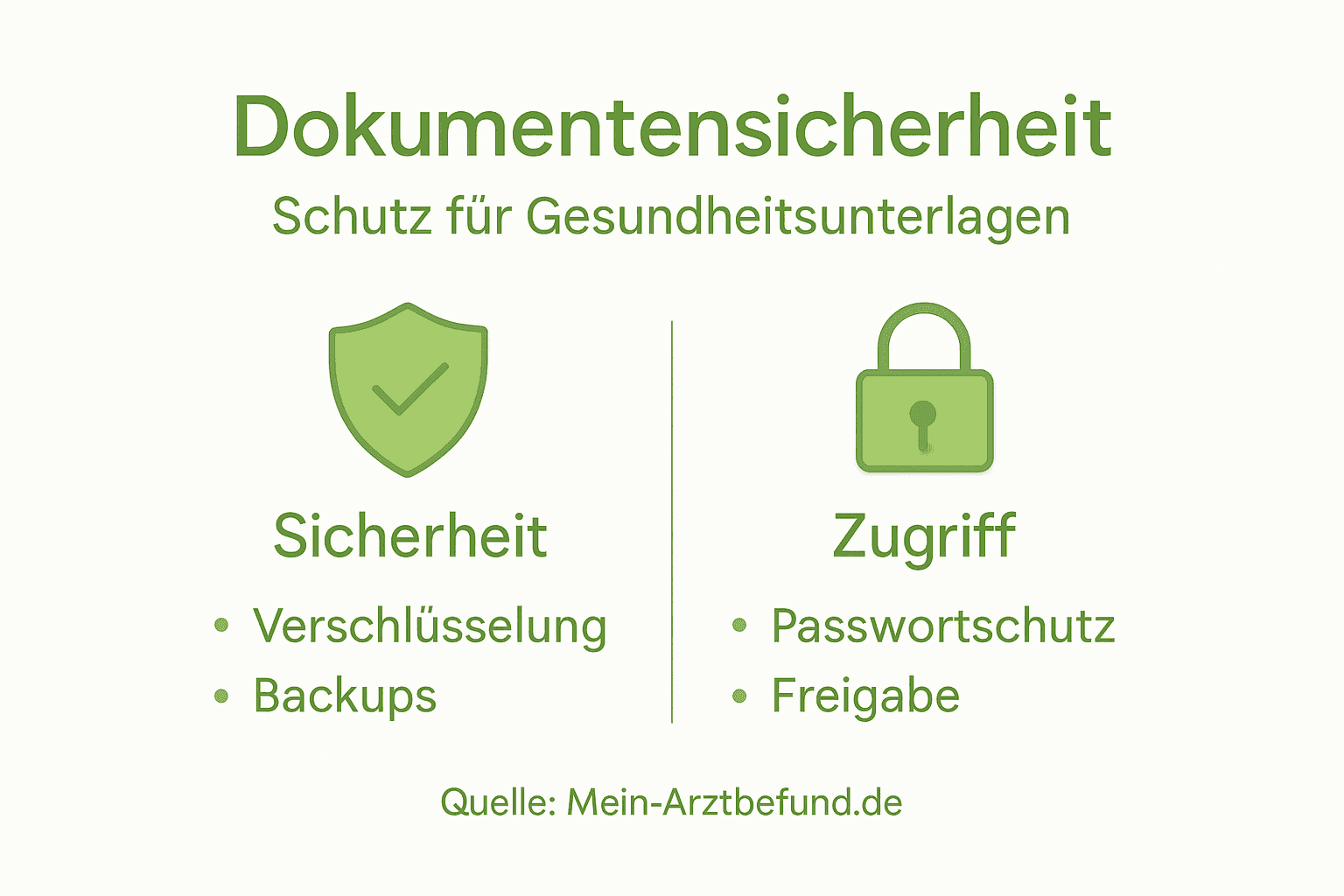 Übersicht: So schützen Sie Ihre Dokumente – Wichtige Sicherheitsmaßnahmen auf einen Blick