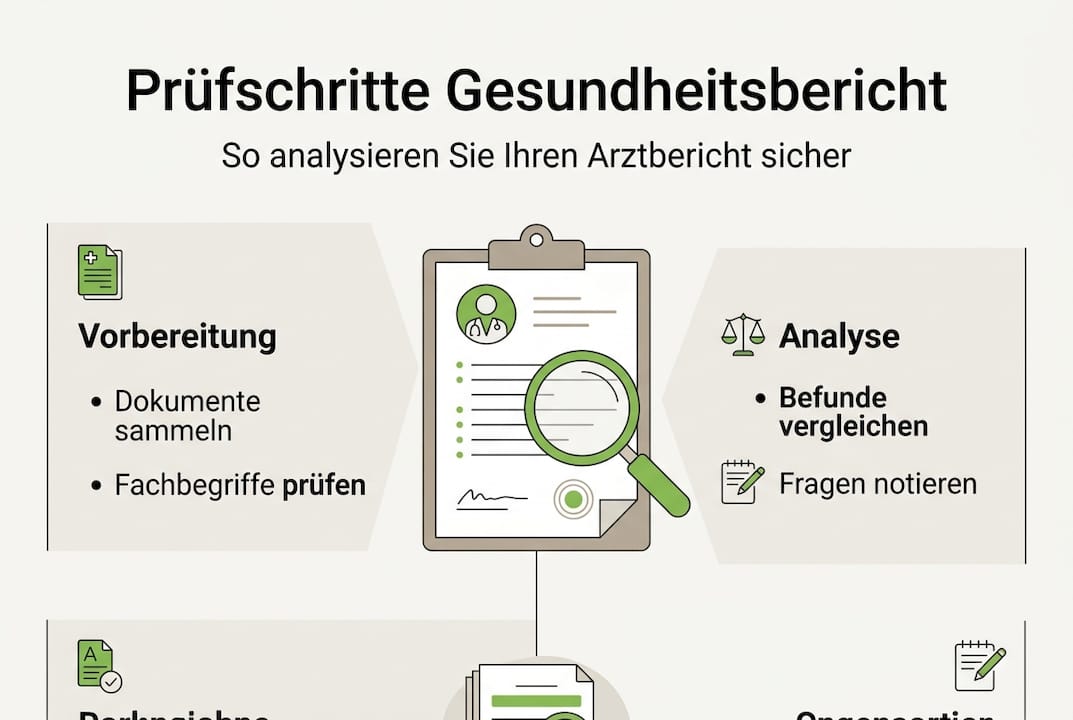 Infografik zur systematischen Auswertung von Gesundheitsdaten