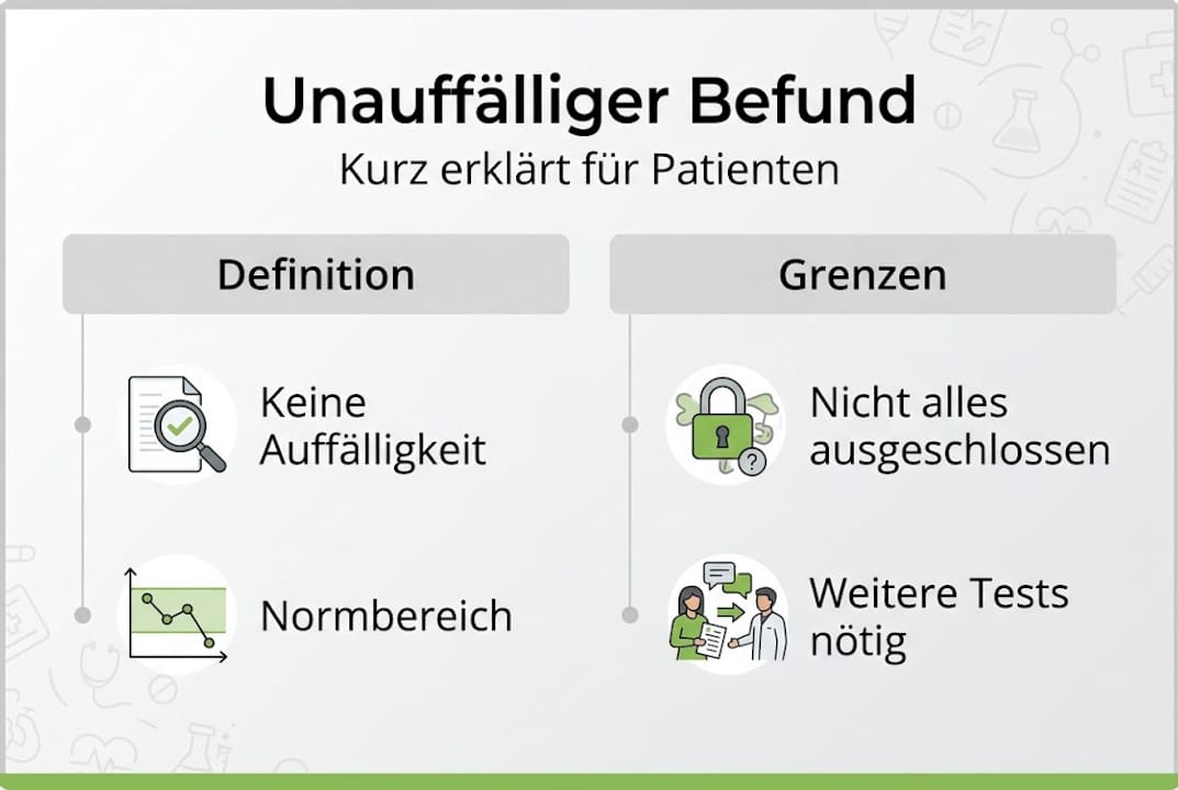 Grafische Übersicht: Was versteht man unter einem Befund und wo liegen die Abgrenzungen?