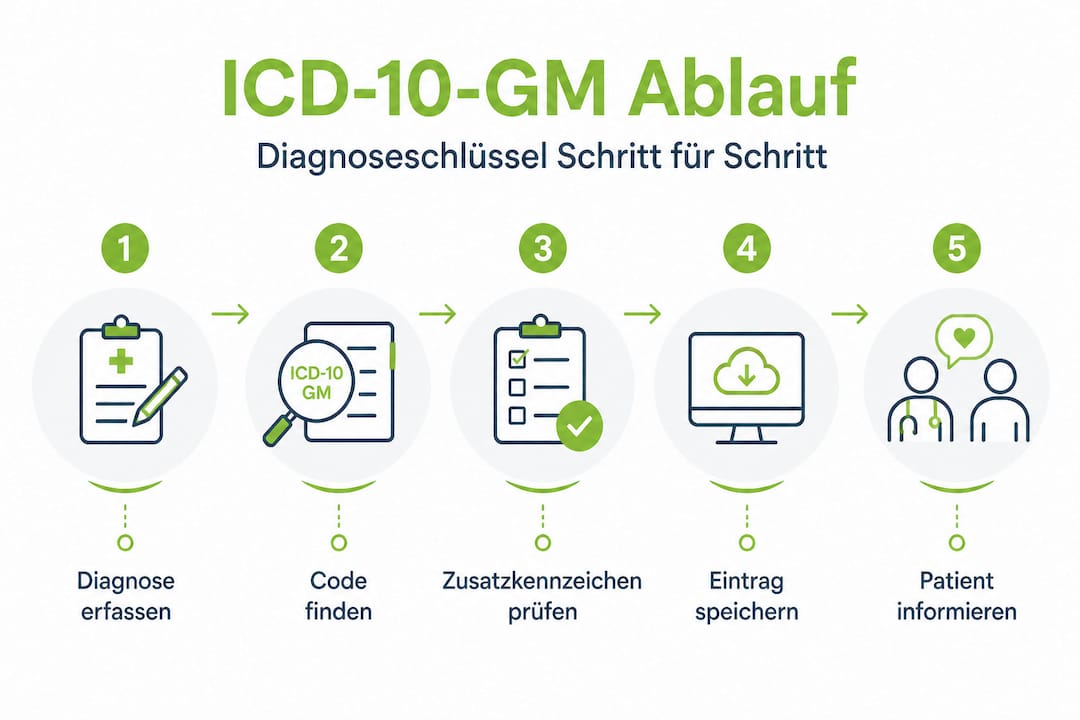 Übersicht: So läuft die ICD-10-GM Kodierung ab