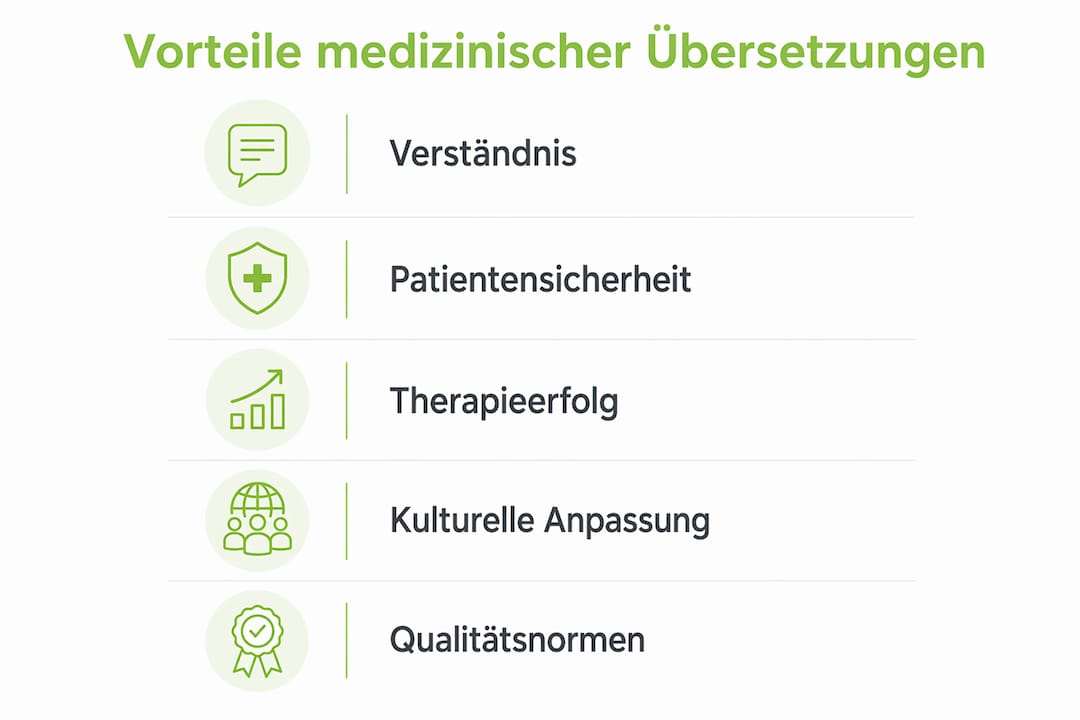 Infografik: Warum medizinische Übersetzungen unverzichtbar sind