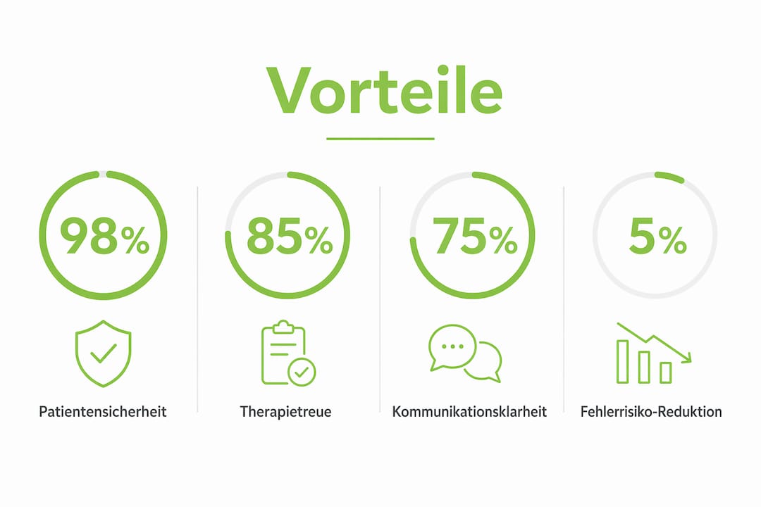 Infografik veranschaulicht, warum medizinische Übersetzungen so wertvoll sind