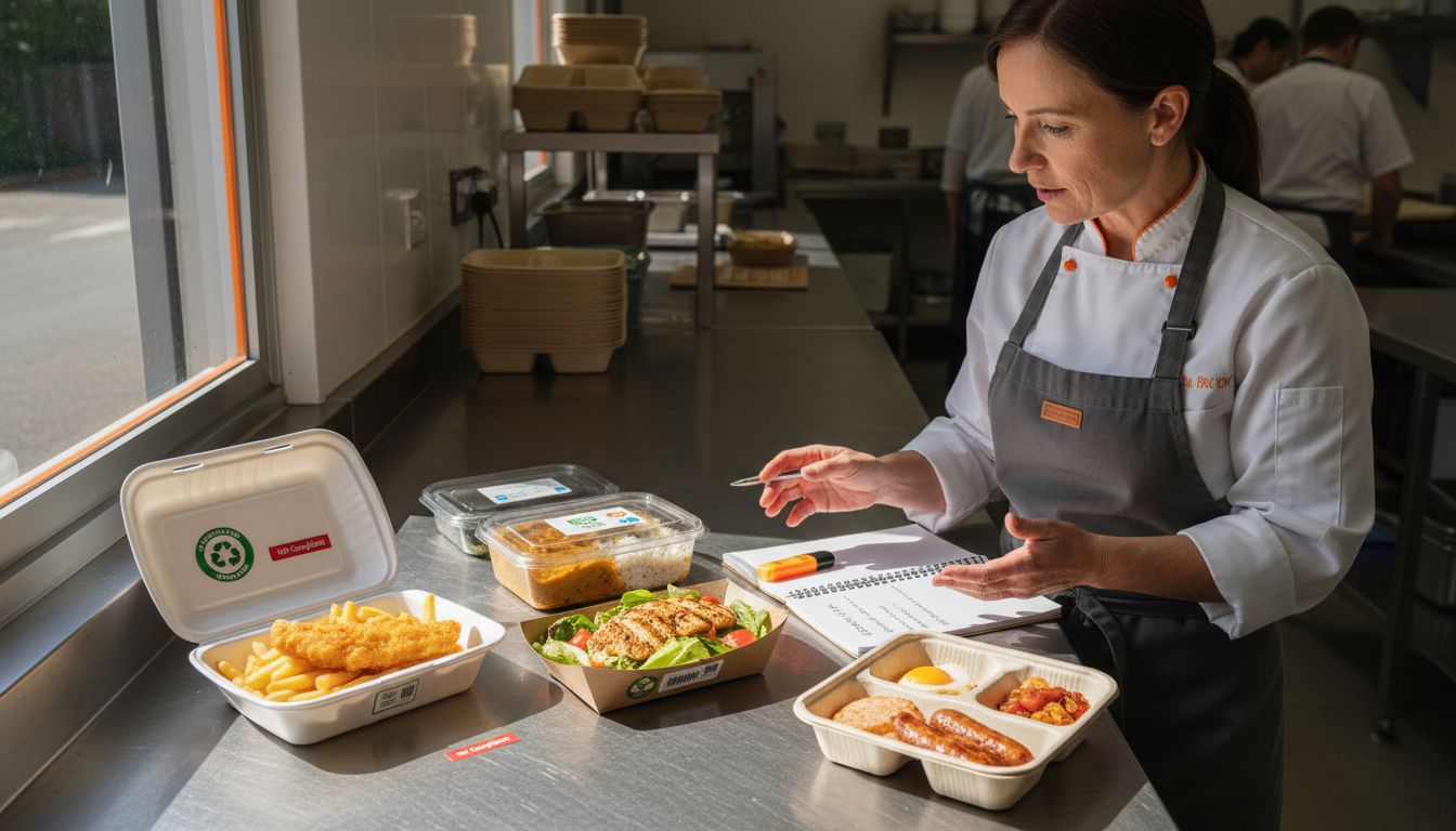 takeaway tray materials