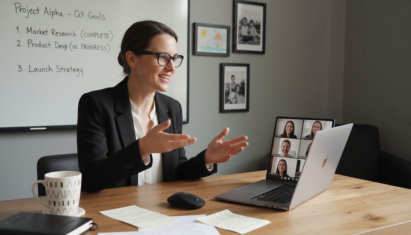 female digital entrepreneur