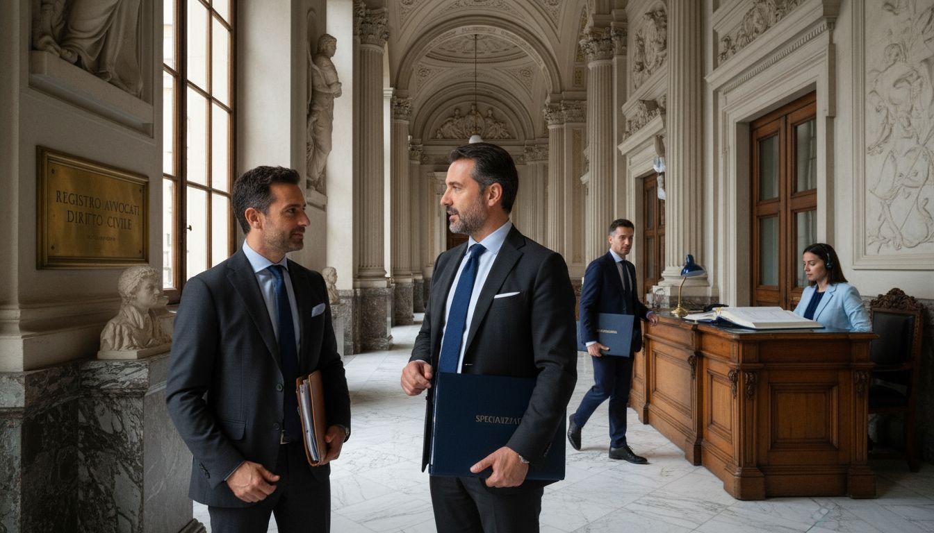 Italian lawyer registration process timeline and requirements for Albo degli Avvocati