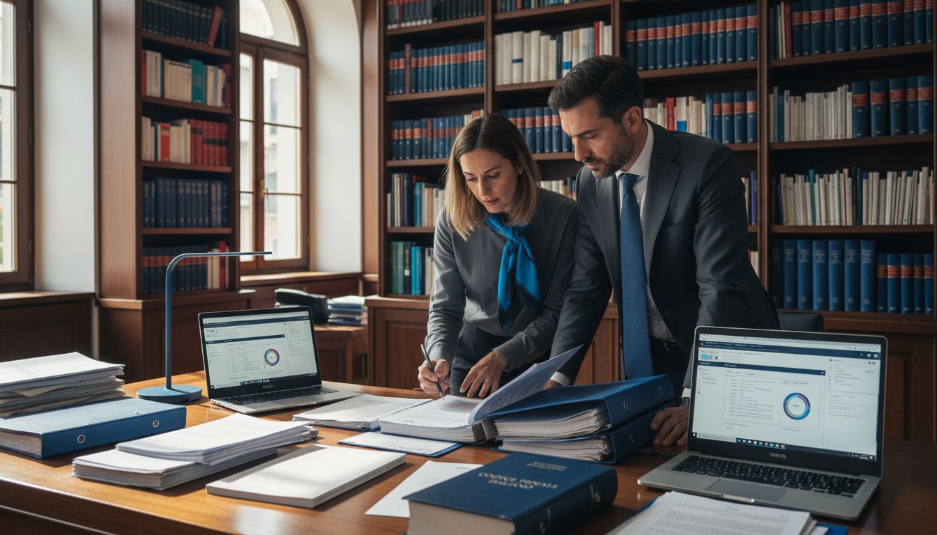 Criminal defense law office consultation with English-speaking lawyer in Italy