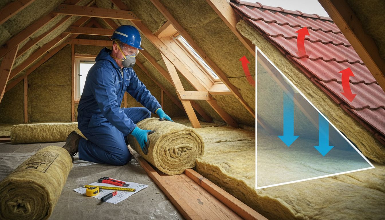 installing loft insulation