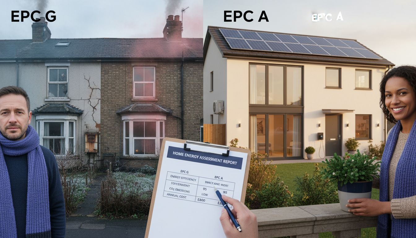 efficient vs inefficient home