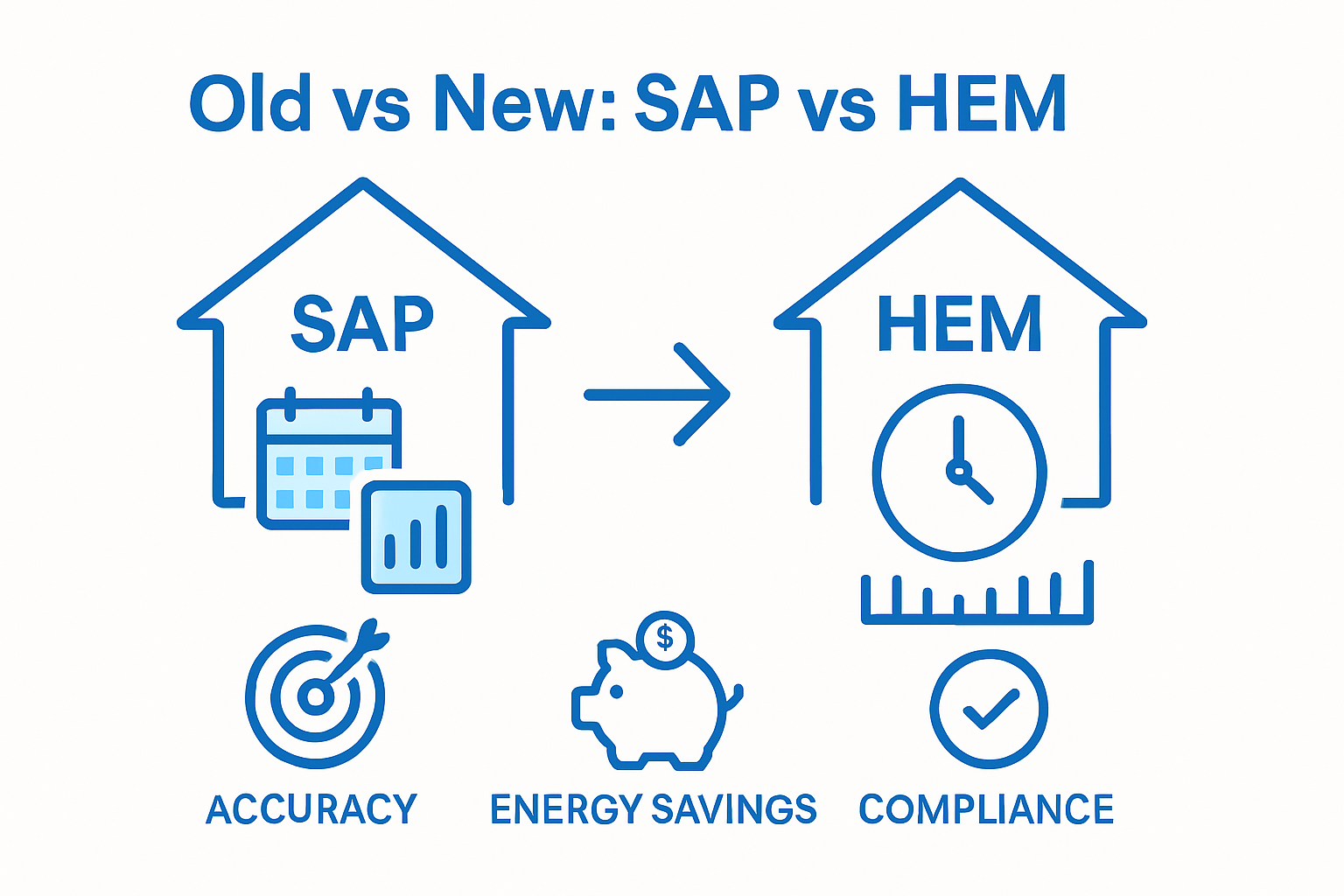 SAP versus HEM features side-by-side comparison