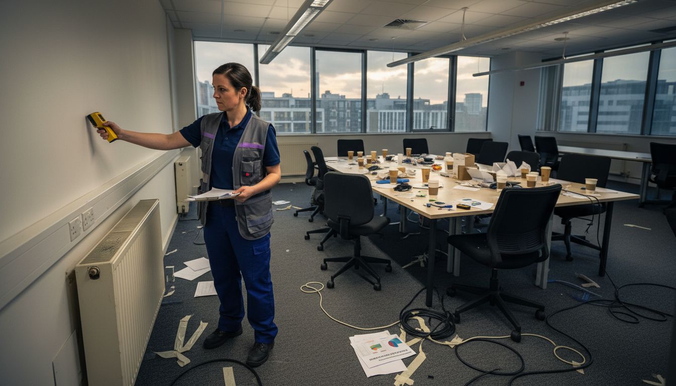 Assessor inspects commercial office for EPC