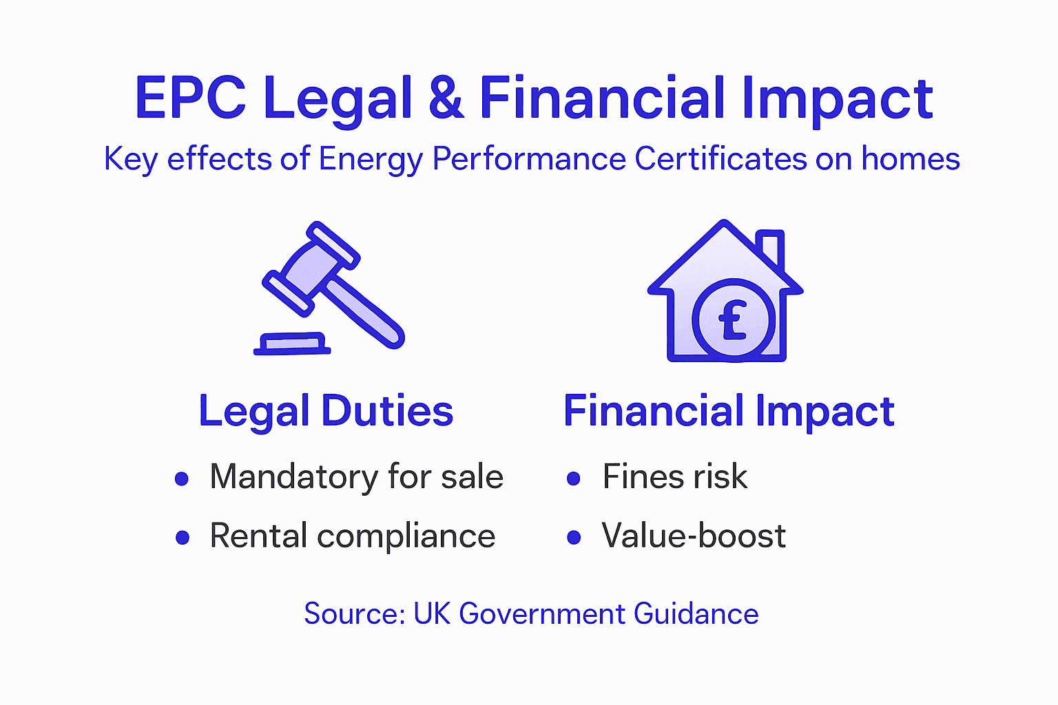Infographic on EPC legal and financial effects