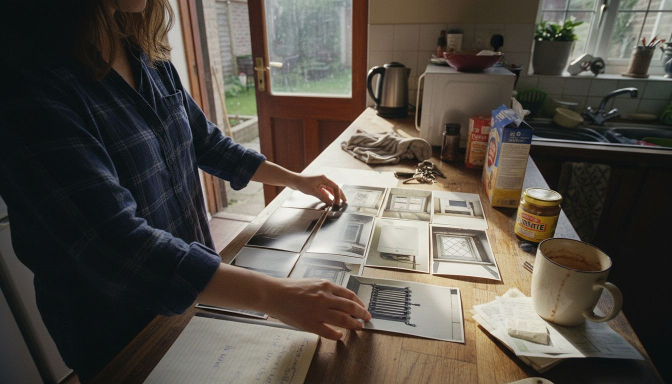 Organizing property photos for energy assessment