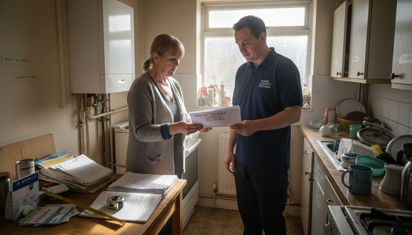 Owner sharing boiler records with assessor