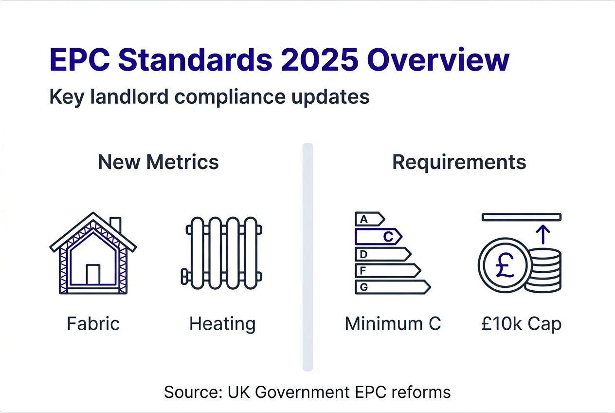 Infographic of EPC 2025 key landlord changes