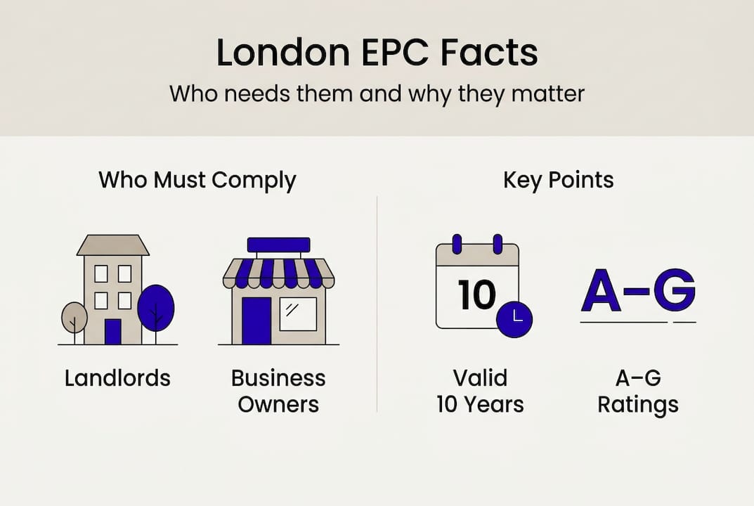 Infographic showing EPC rules and who must comply