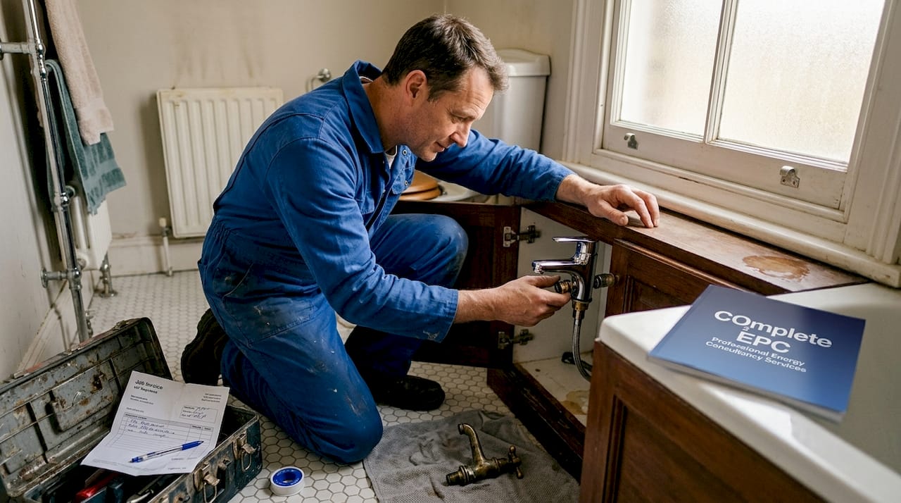 Plumber replaces tap to improve water compliance