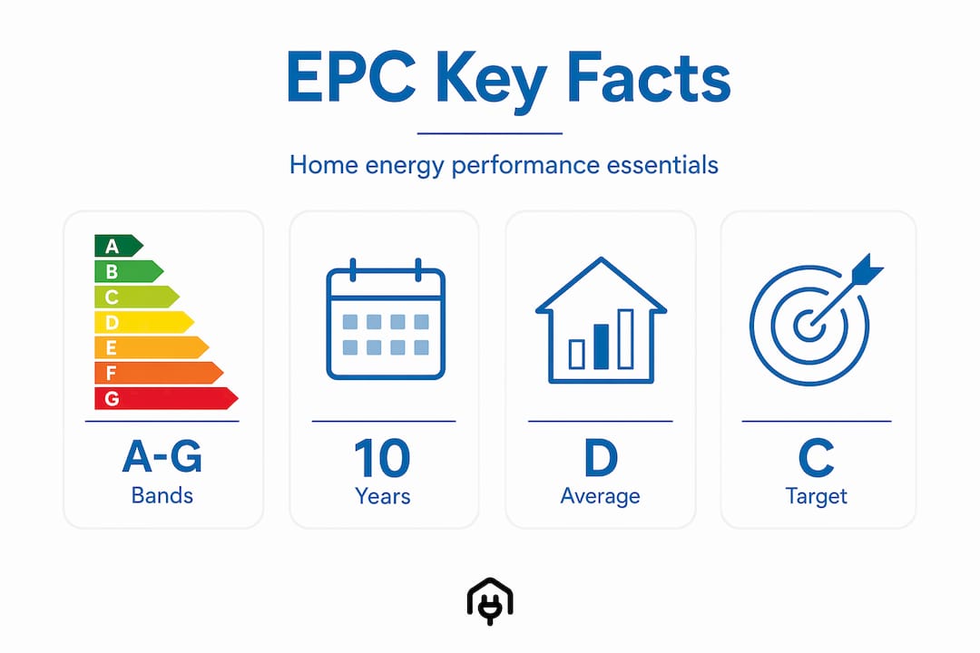Infographic with EPC key facts and stats
